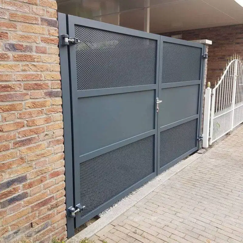 pagar rumah bahan plat murah