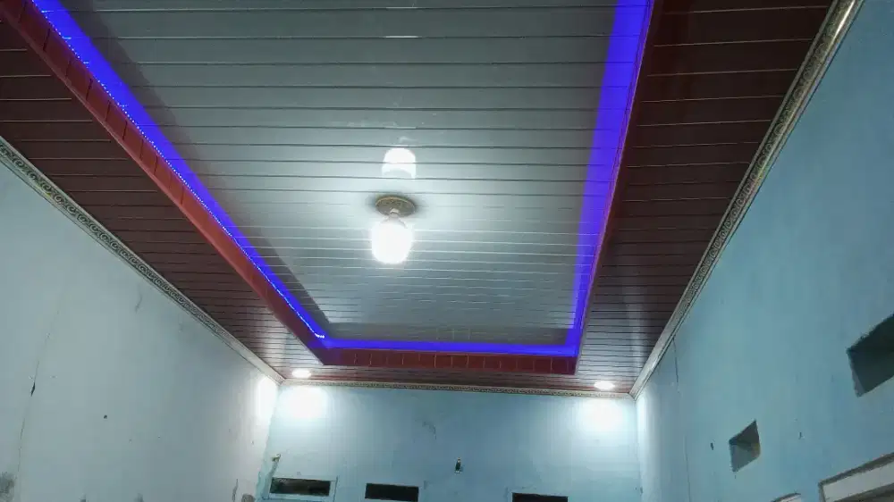 Plafon PVC terpasang