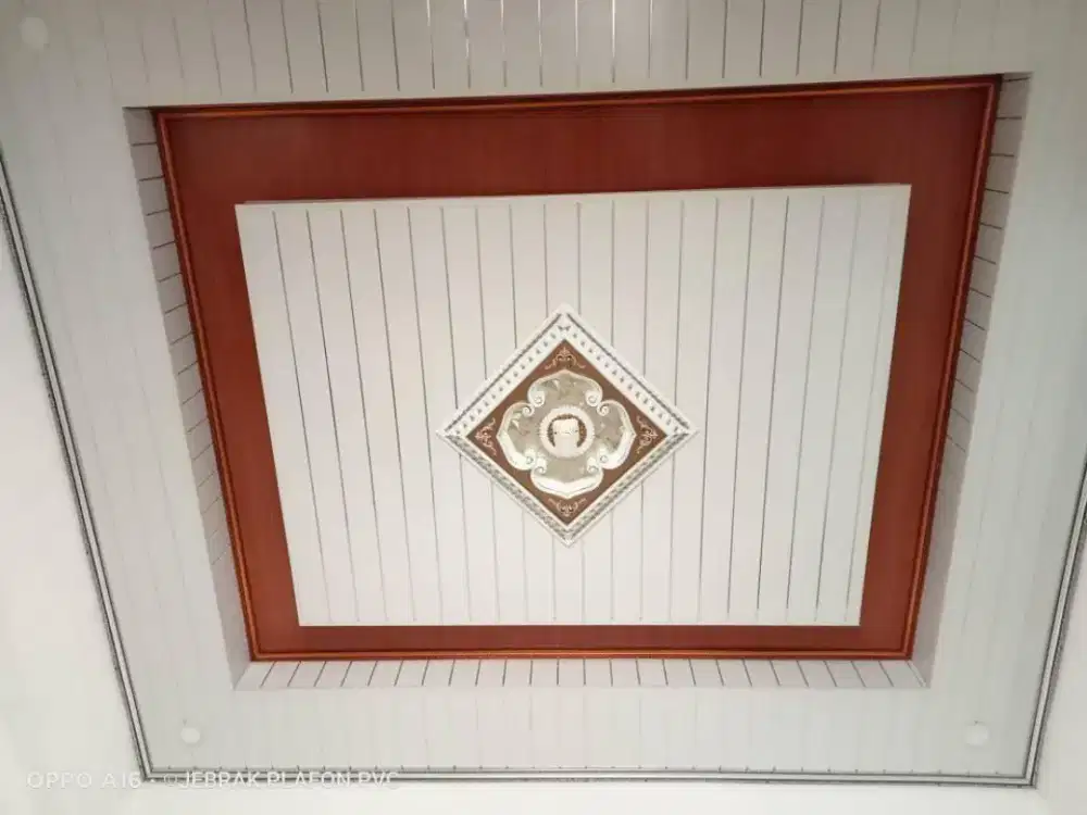 Plafon PVC nya bos terpasang murah