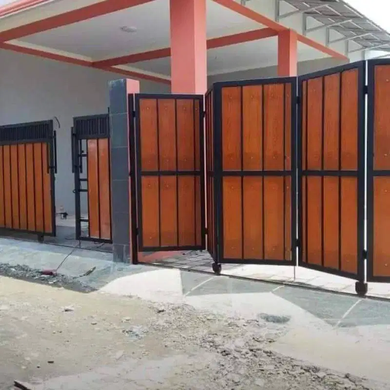 pagar rumah lipat grc