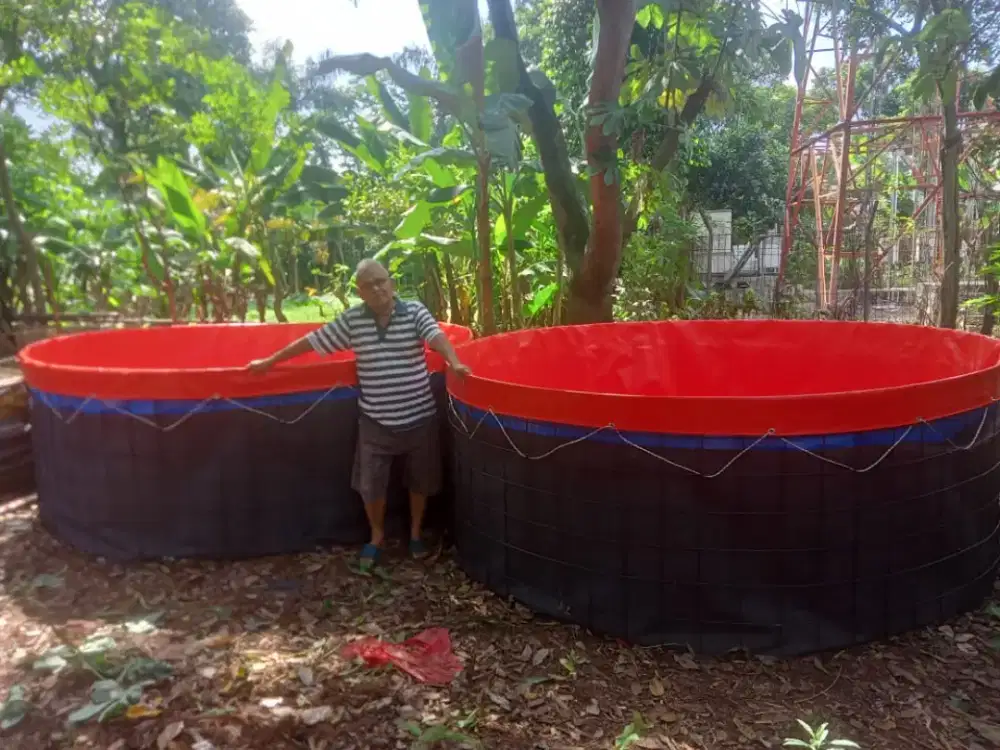 Kolam terpal tangsel