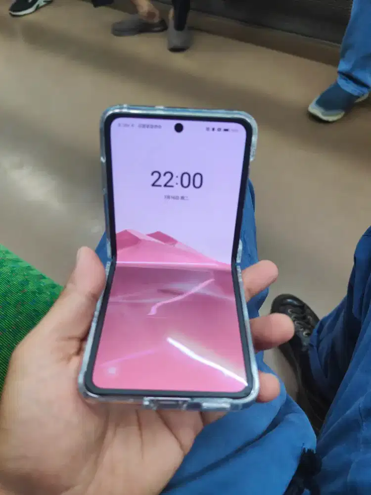 OPPO find N3 flip 12+4 GB 256GB pink murah