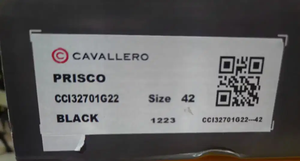 sepatu cavallero prisco