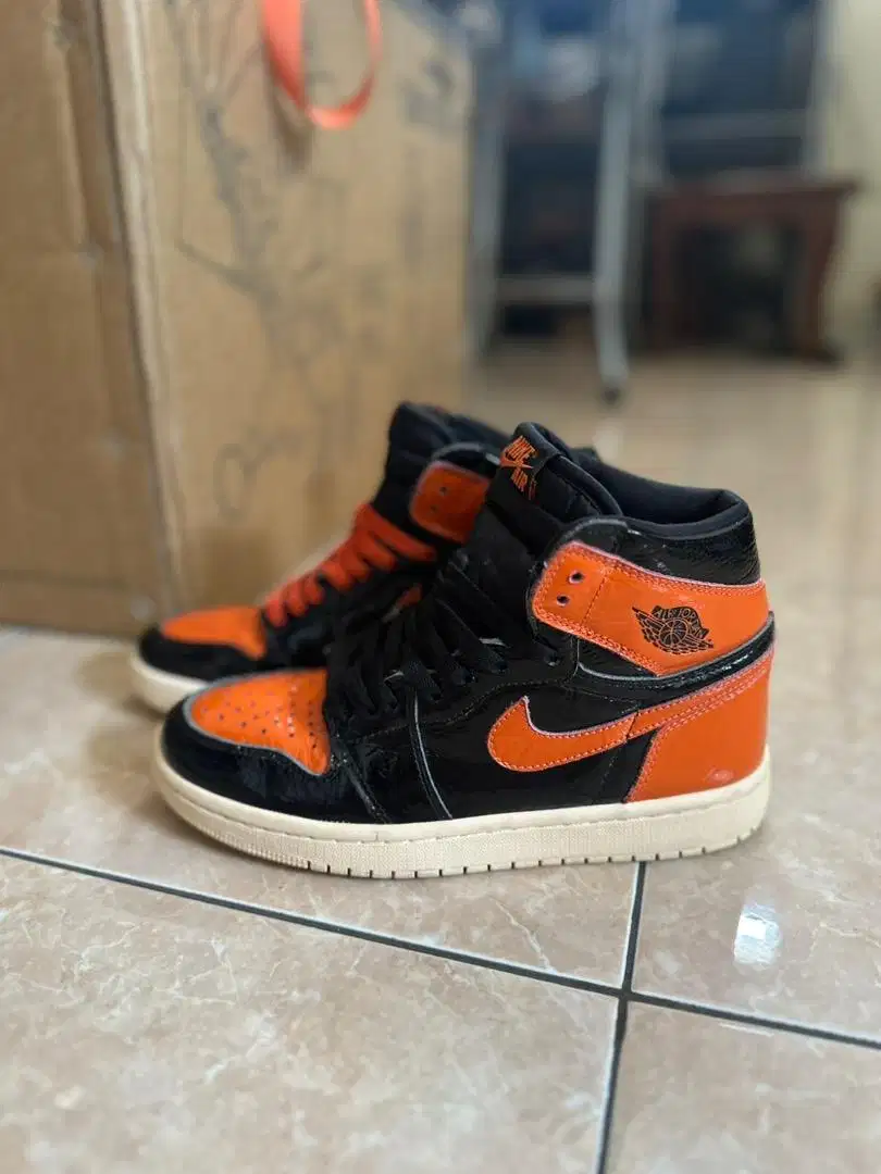 NIKE AIR JORDAN HIGH BACKBOARD 3.0 SBB ORANGE