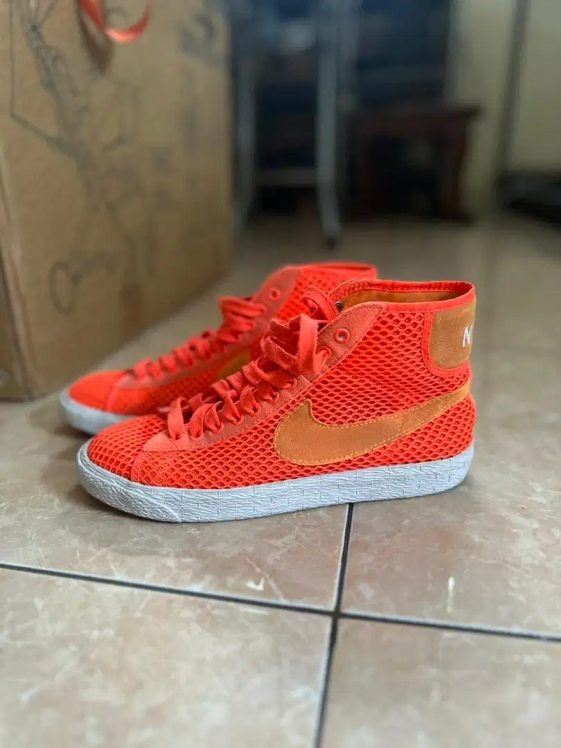 NIKE BLAZER HIGH MESH ORANGE