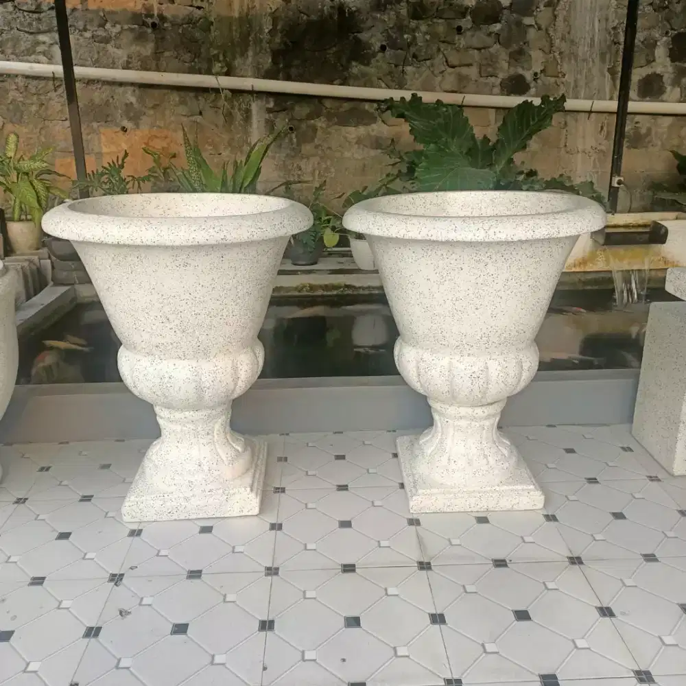 Pot minimalis terazo mewah dan minimalis