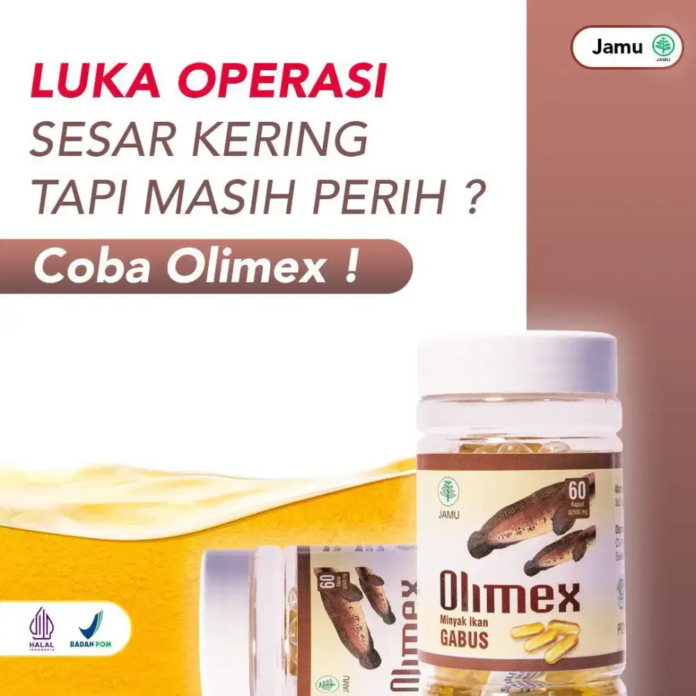 Olimex Minyak Ikan Gabus 60kapsul