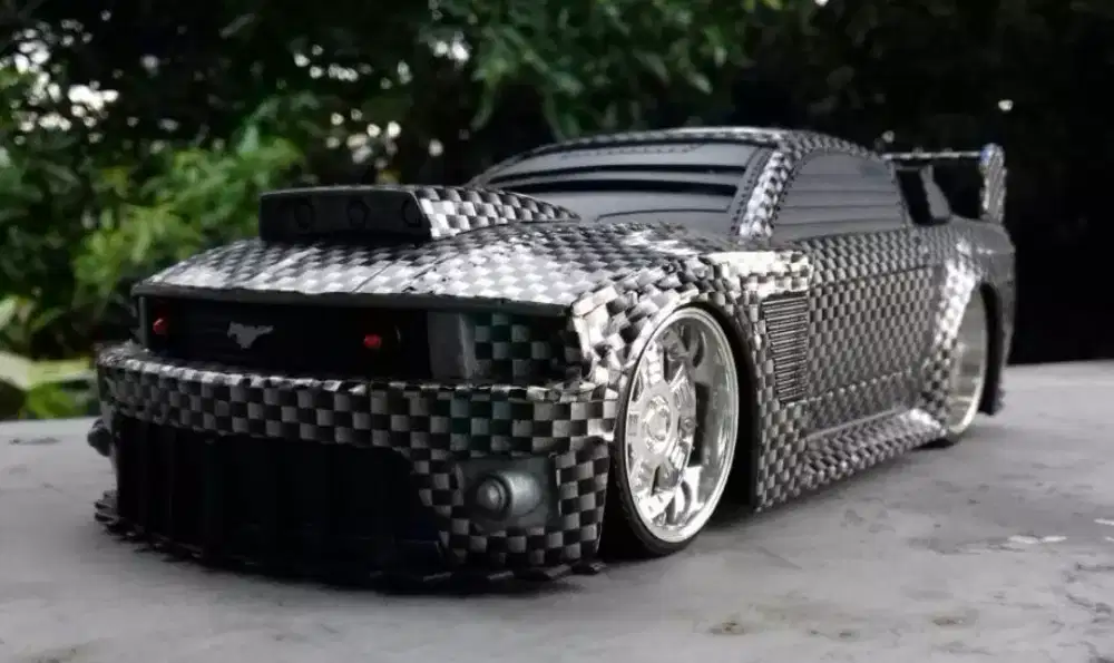 Diecast Jada 1/24 2006 Ford MUSTANG GT seri BATTLE MACHINE