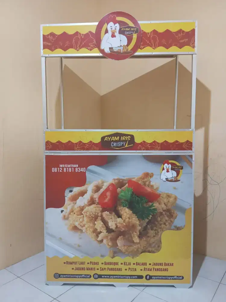 Gerobak Jualan Portable