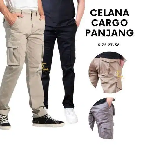 Celana Cargo Panjang / Celana Kempol