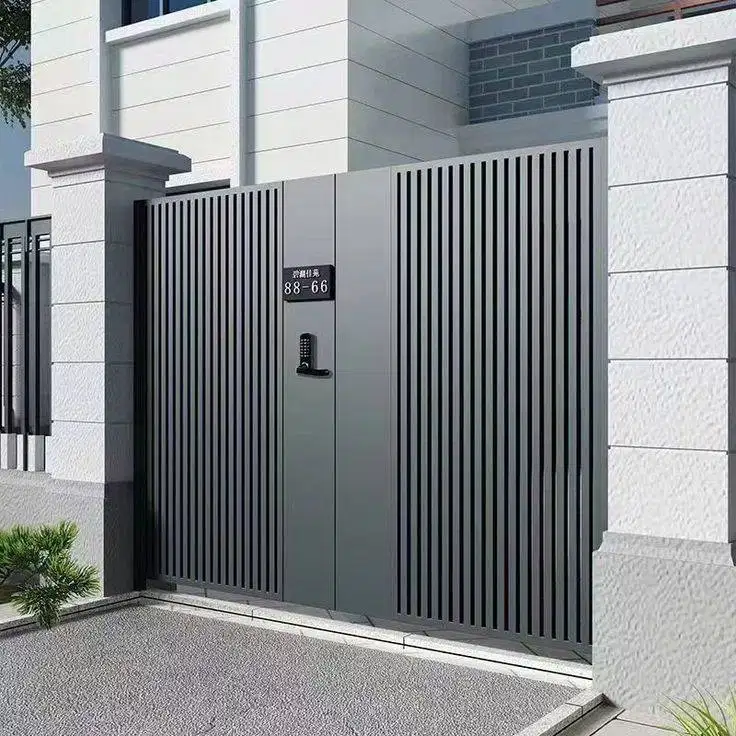 pagar rumah besi minimalis geratis survei