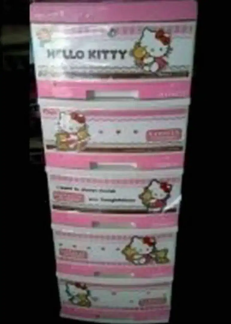 CONTAINER PLASTIK HELLO KITTY NAPOLLY