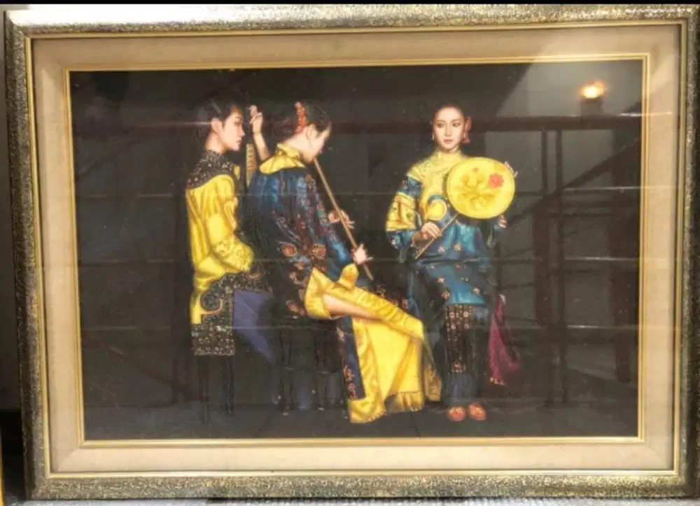 Lukisan koleksi tiga wanita China