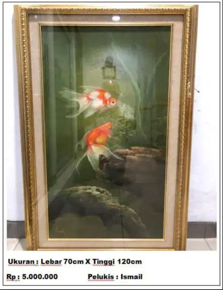 Lukisan koleksi ikan