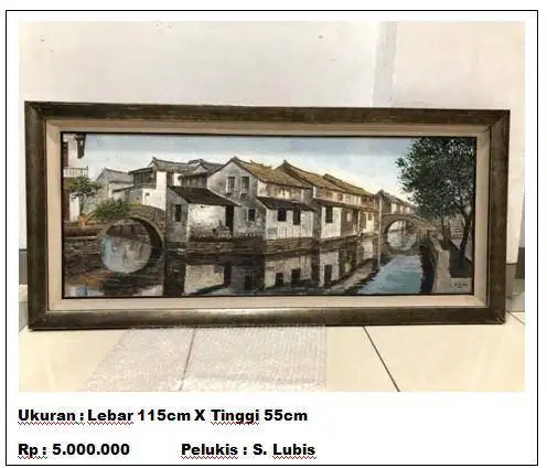 Lukisan desa di china