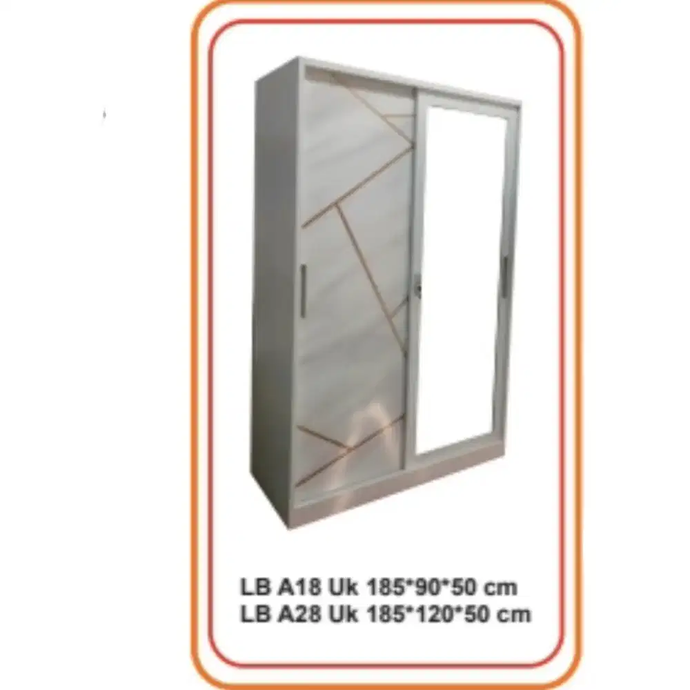 Lemari besi uk 120