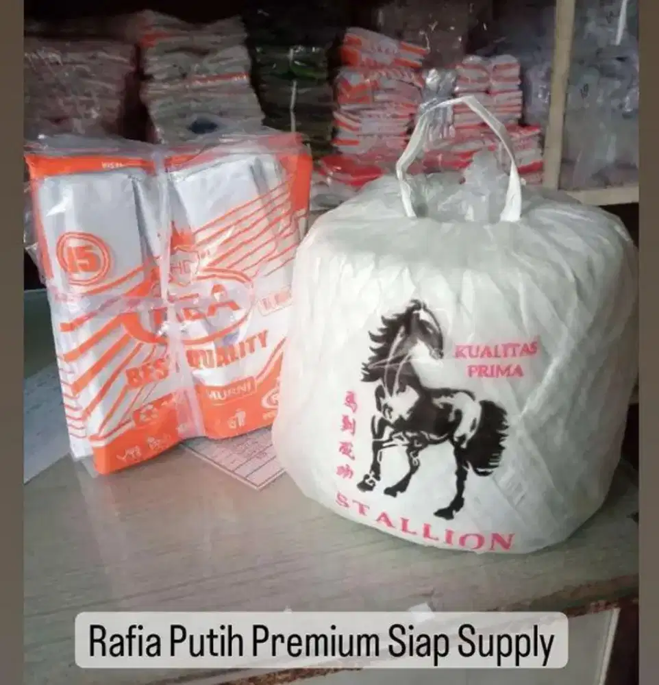 RAFIA PUTIH PREMIUM 1KG