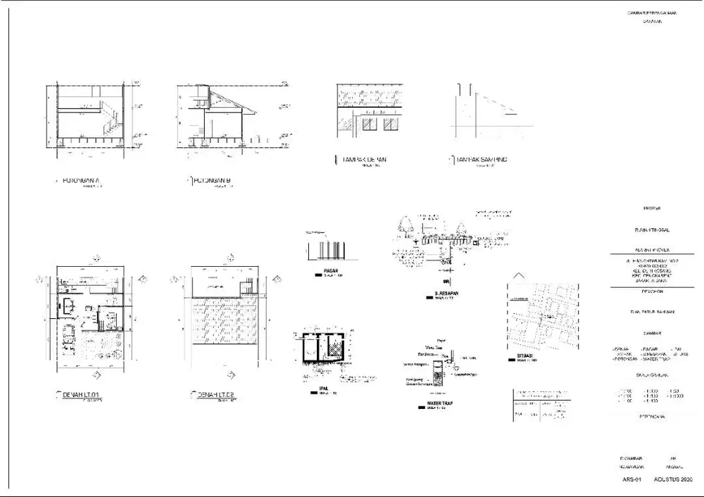 Gambar 2D & 3D untuk IMB, Gamba Kerja, dan Video 3D Animasi