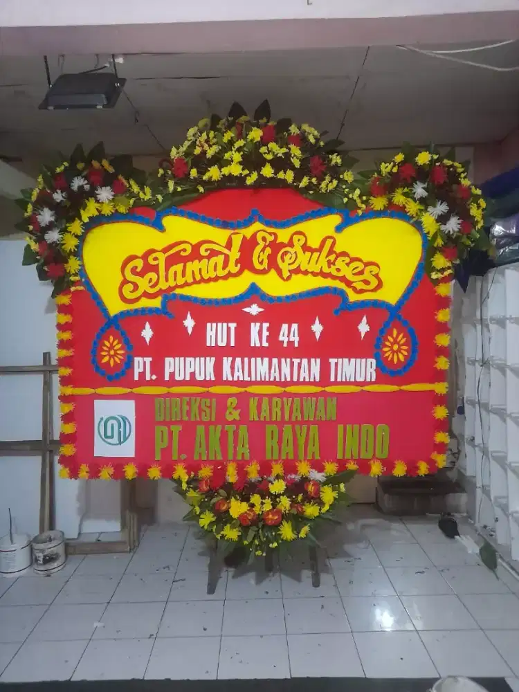 Selamat & Sukses dengan Bunga Papan, Harga Murah