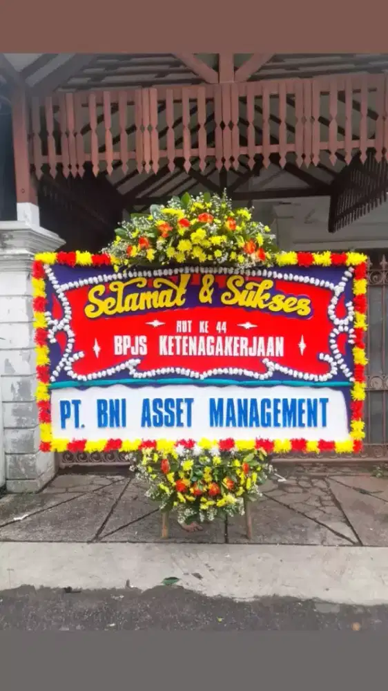 Selamat & Sukses dengan Bunga Papan, Harga Murah