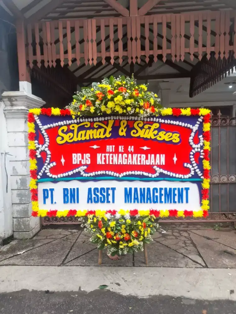 Selamat & Sukses dengan Bunga Papan, Harga Murah