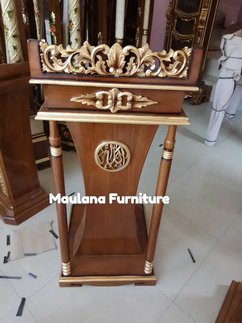 Mimbar masjid podium ready bisa COD