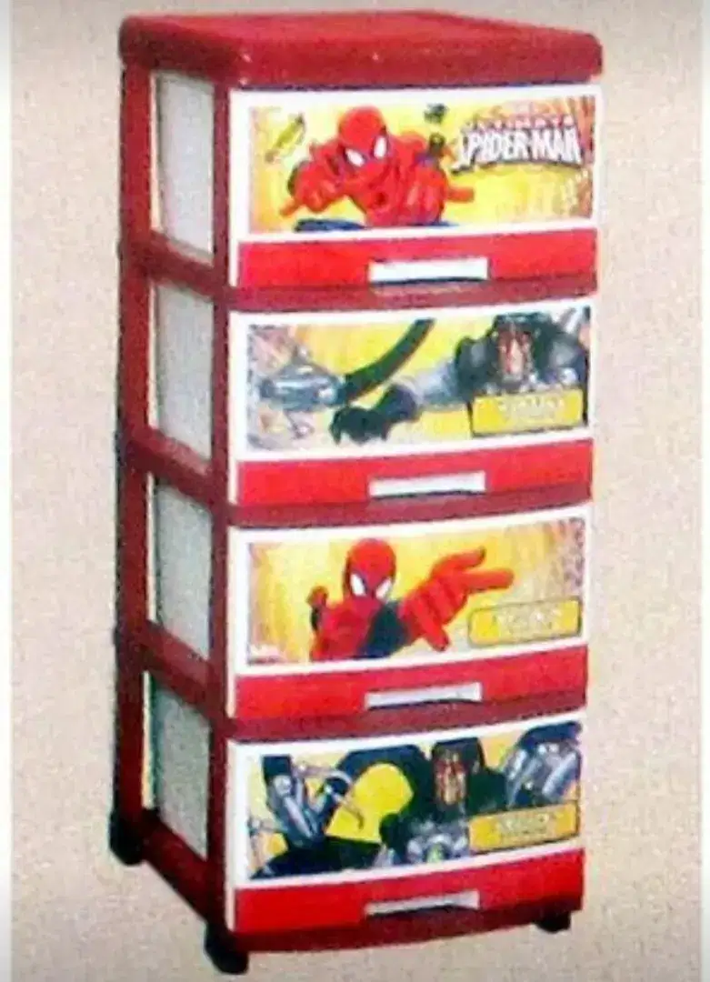 CONTAINER PLASTIK SPIDERMAN NAPOLLY