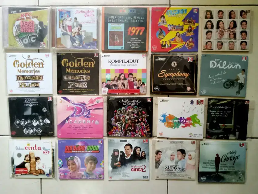 CD Audio Original : Lagu INDONESIA