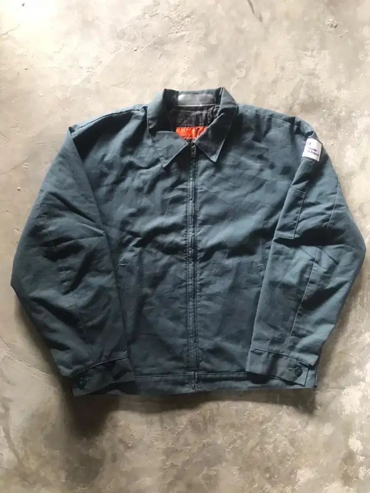 80s Redkap Moss Green Work Jacket