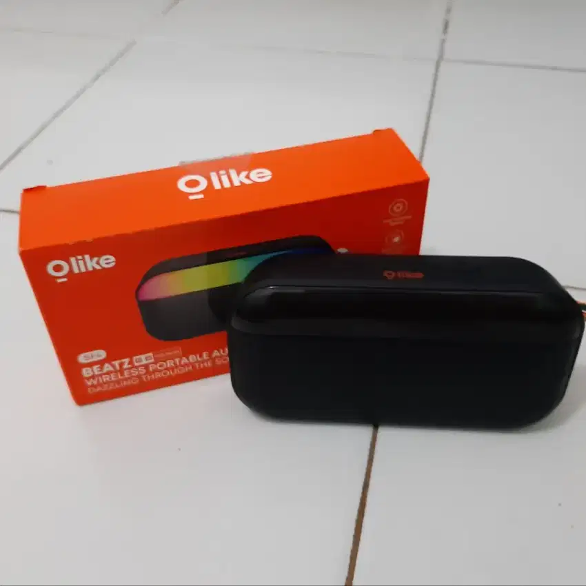 Olike SF4 Speaker bluetooth dengan dual speaker suara mantap