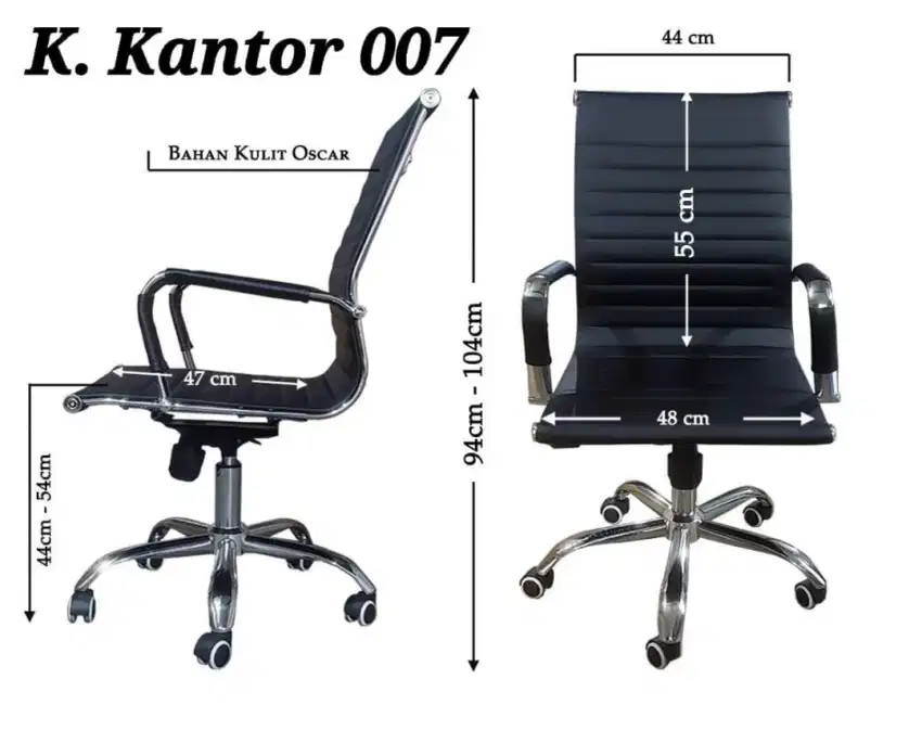 Kursi kantor hadap