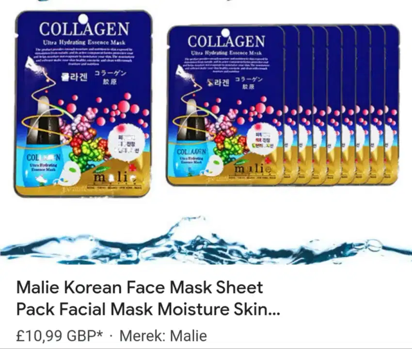 HARGA PROMO: Masker Wajah/ Collagen Ultra Hydrating Essence Mask