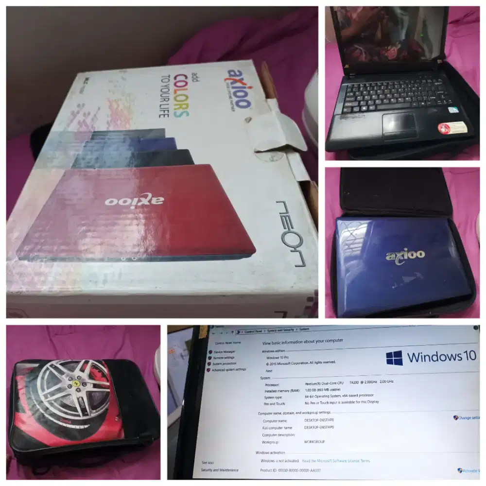 Laptop axio 10inc