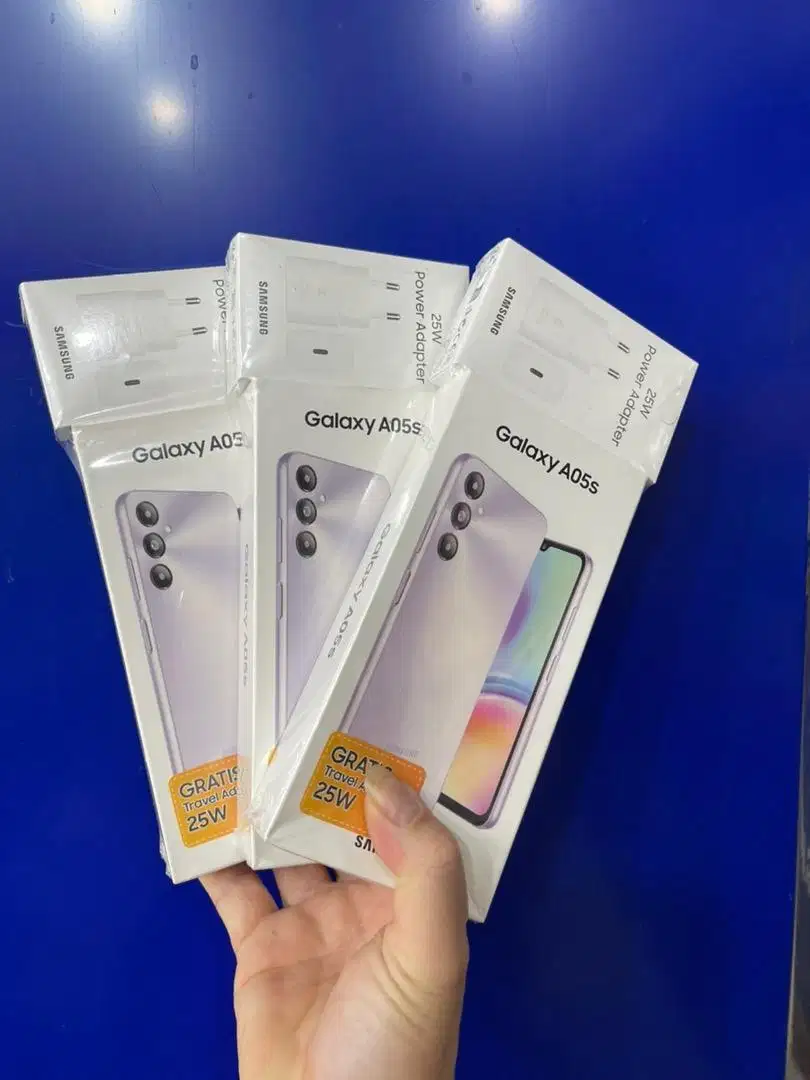 Baru…Samsung Galaxy A05s Ram 6/128 Grs Resmi (Warna : Green,Silver)