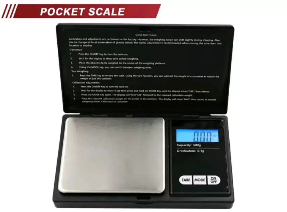 Timbangan emas perhiasan digital pocket scale 0.01 gram new model