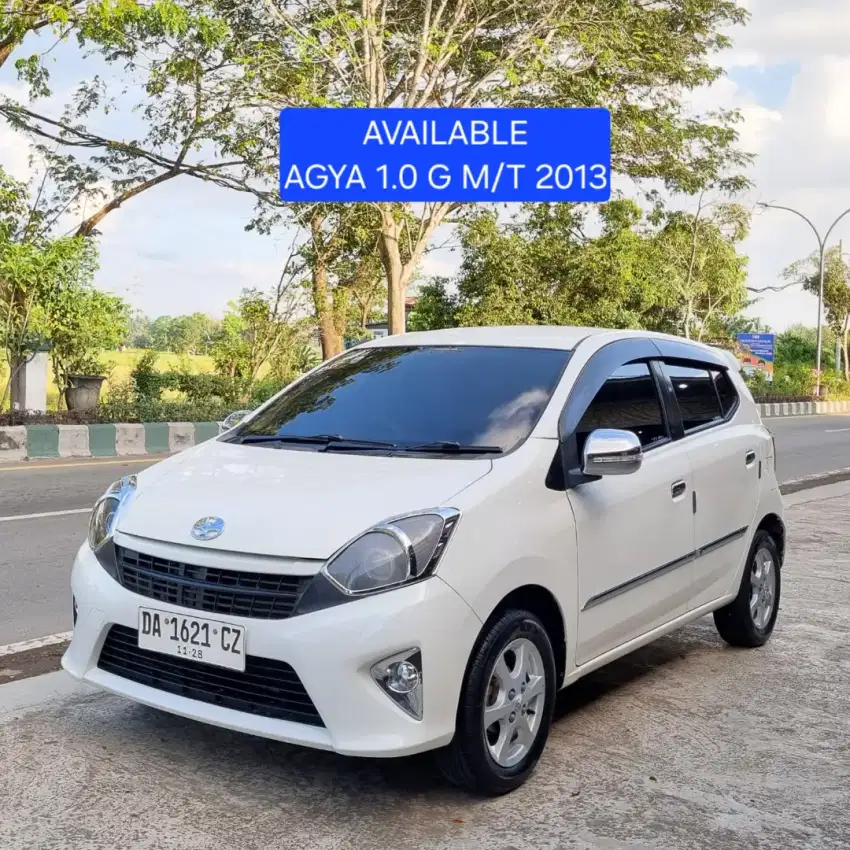 Toyota Agya G M/T 2013