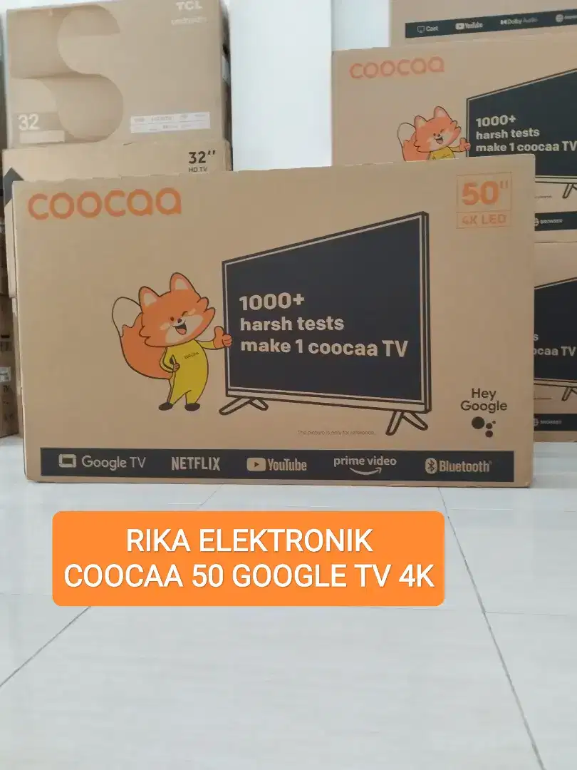 Tv 50 in google tv coocaa 4K