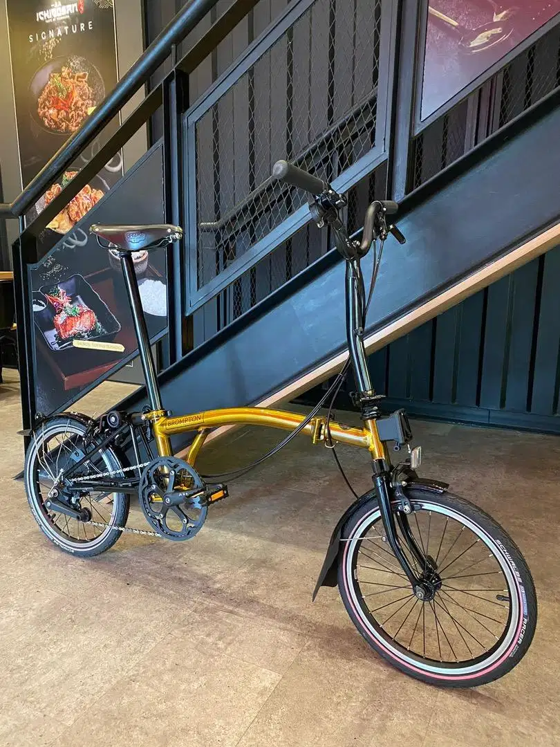 Brompton gold edition limited