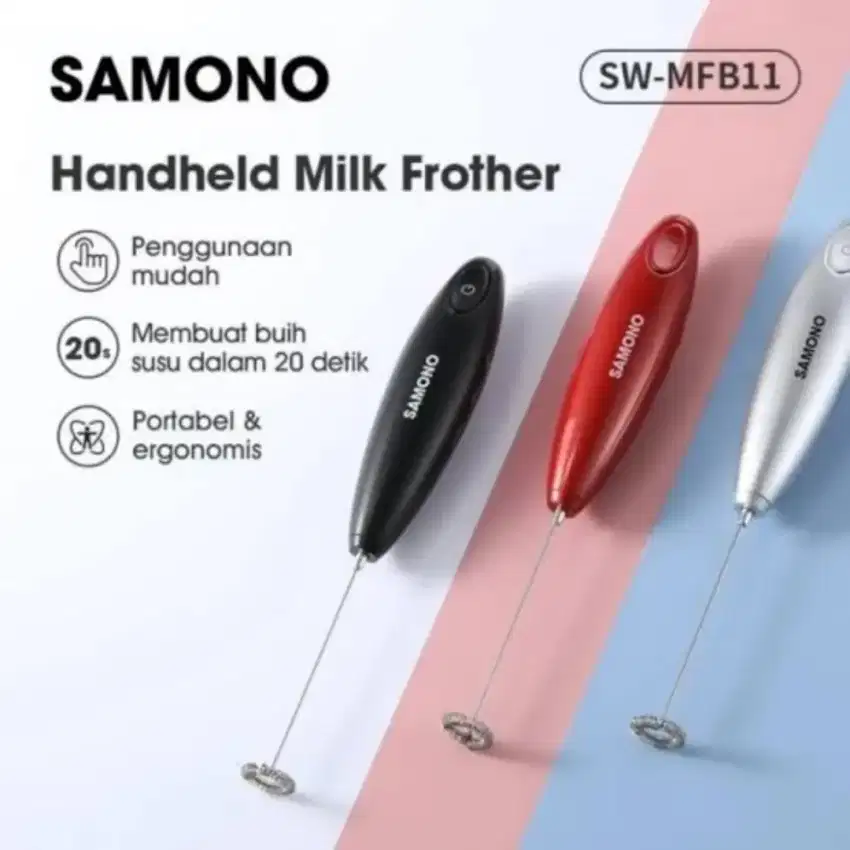 Hand Mixer Milk Frother Pengaduk Samono SW-MFB11