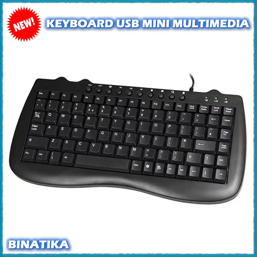 Binatika Keyboard Mini USB Multimedia
