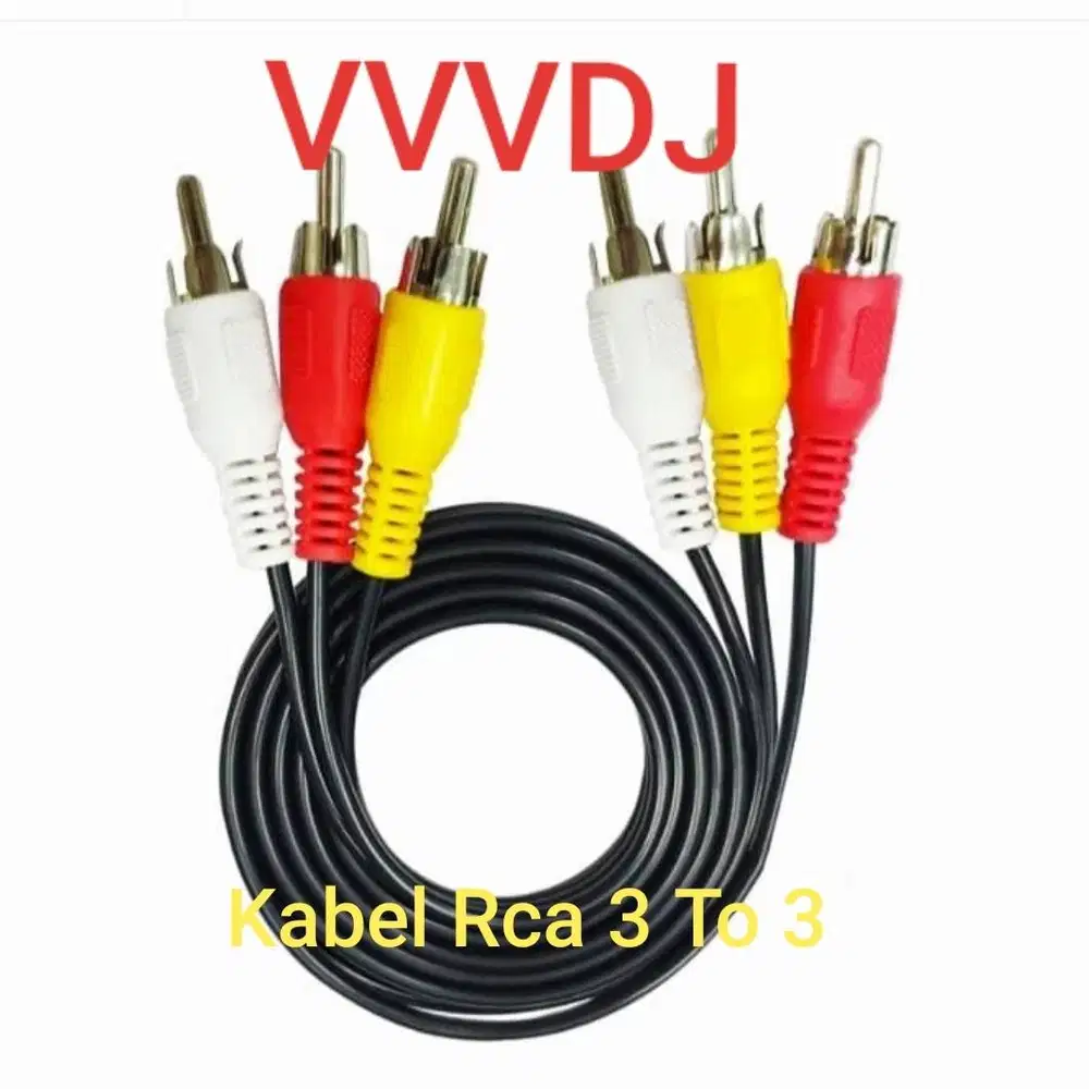 Kabel RCA to RCA AV Video 1,5 Meter