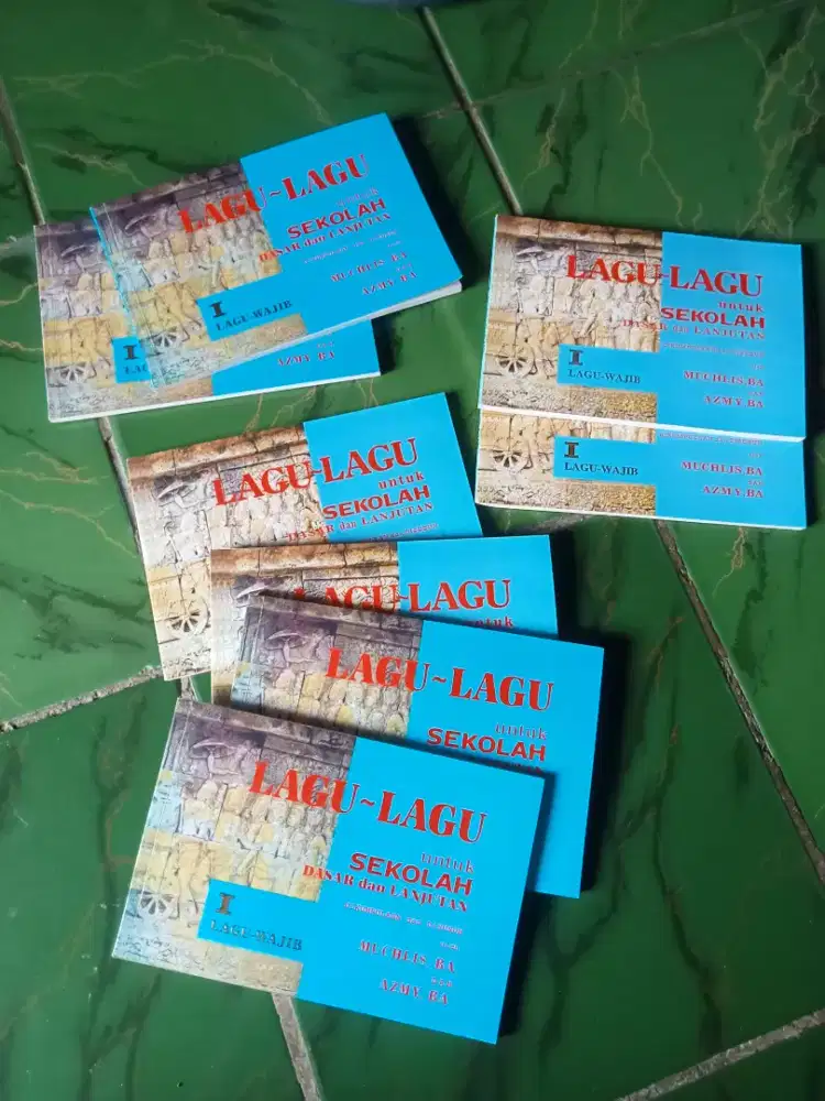 BORONGAN 7 BUKU BARU
LAGU WAJIB (AZMI, BA)