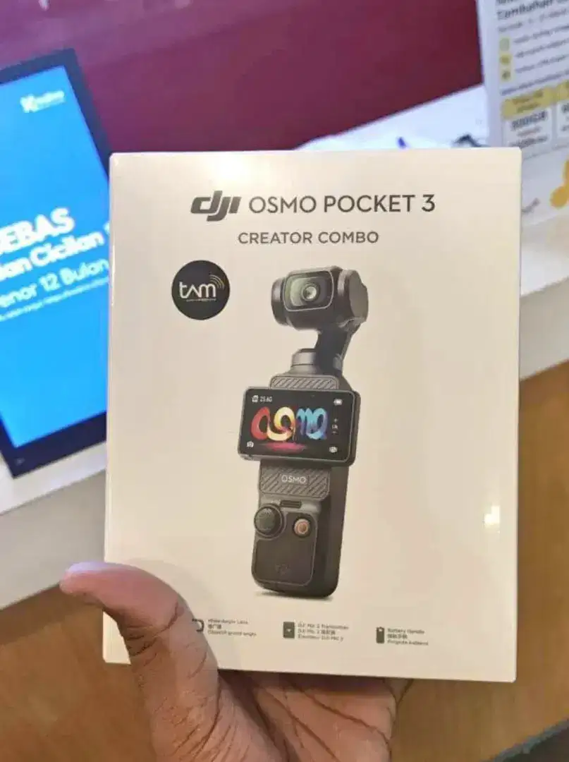 DJI OSMO POCKET 3 creator combo (Garansi TAM)