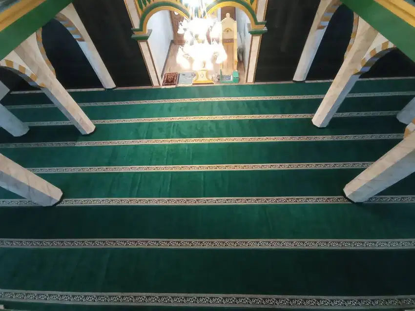 jual karpet masjid meteran area sleman bantul dan tempel