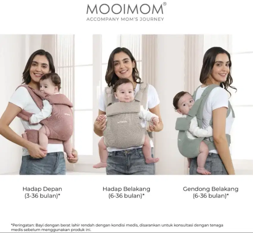 Gendongan mooimom wonder carrier