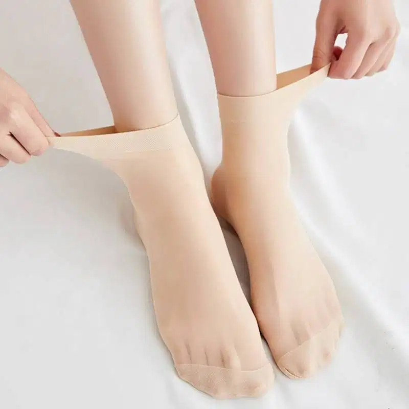 Kaos Kaki Wanita Model Stocking Kaos Kaki Pendek Transparant Fashion