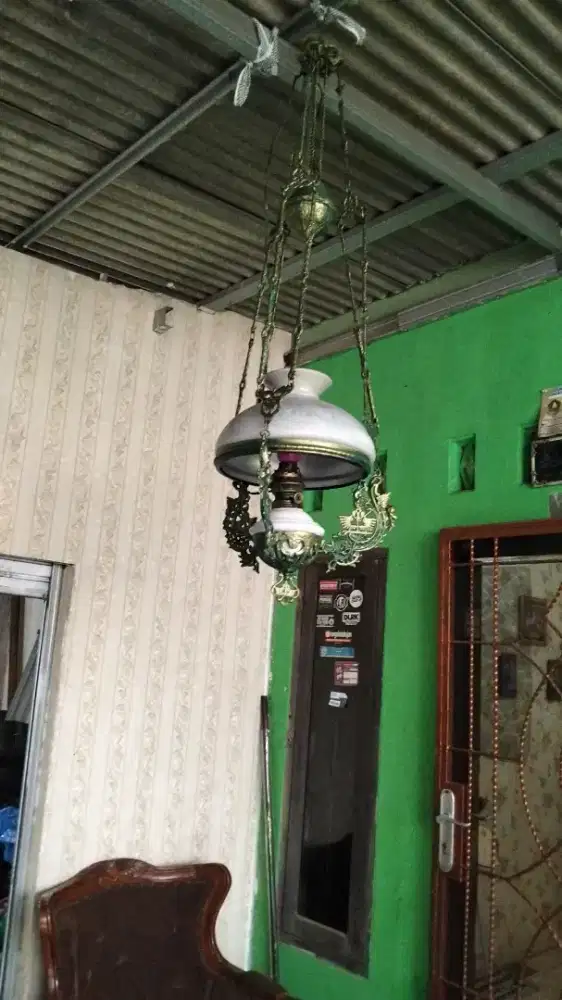 Jual lampu kerek kuno 28cm