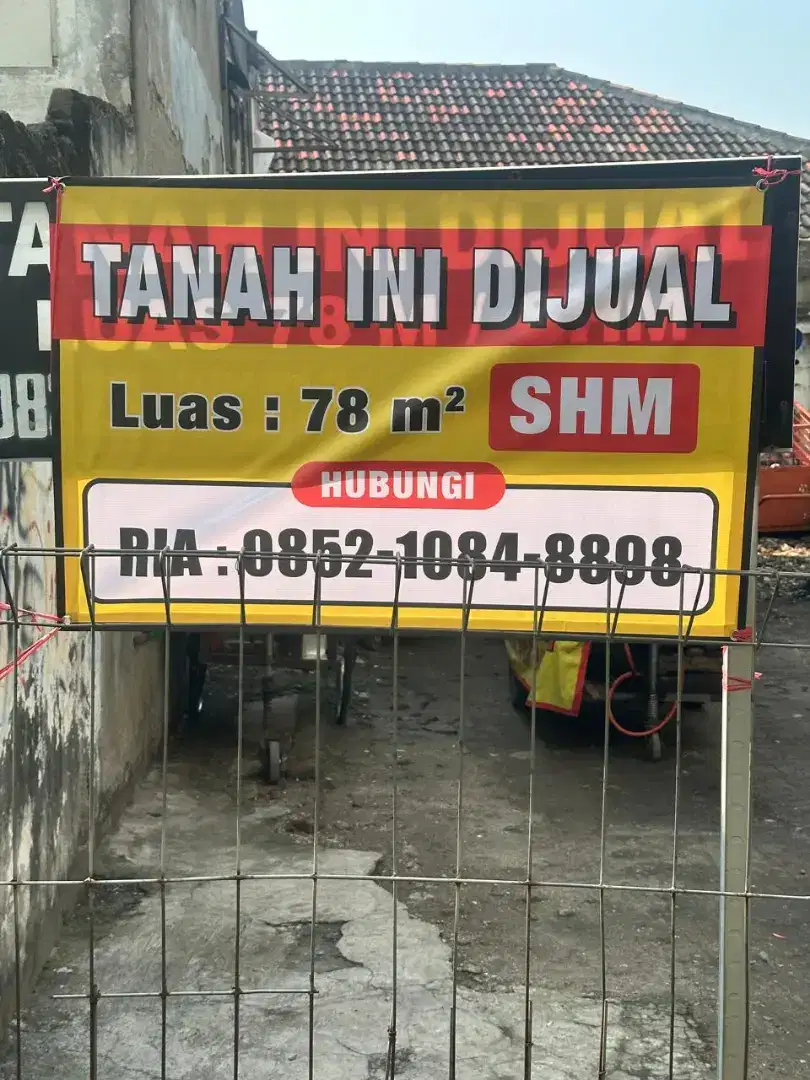 Di jual tanah harga nego sampai deal