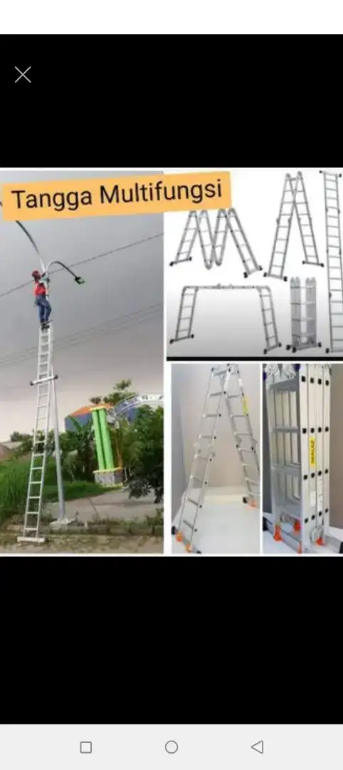 Tangga multipurpose, Tangga lipat multifungsi