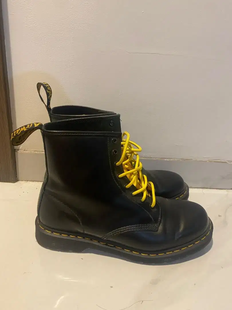 Sepatu Docmart Dr martens green black (limited) size 45